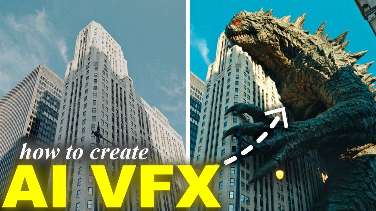 How to create JAW-DROPPING VFX With AI