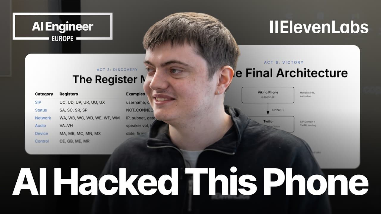 Reverse engineering a Viking VOIP phone protocol with Claude Code — Boris Starkov, Eleven Labs