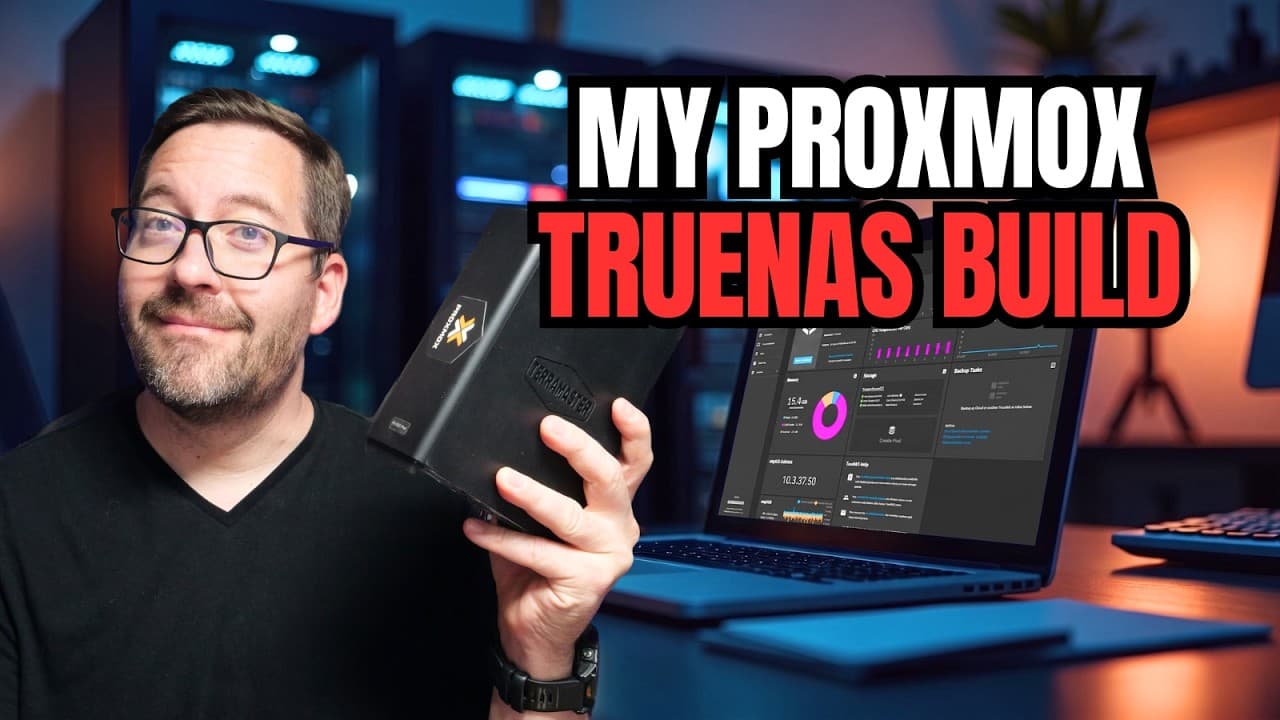 I Built My Ultimate TrueNAS Storage Setup for Proxmox