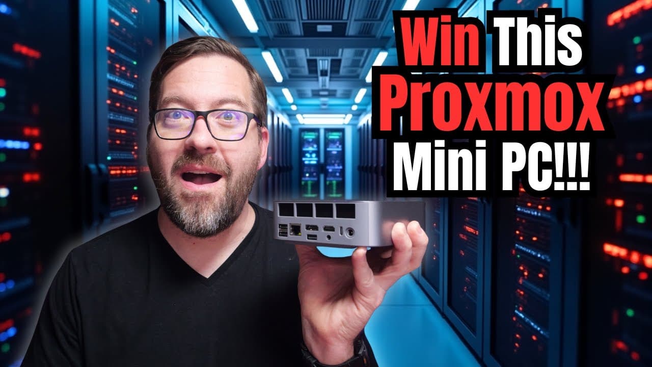 Beelink SER9 Max Review and Proxmox 10 Gig Mini PC Giveaway