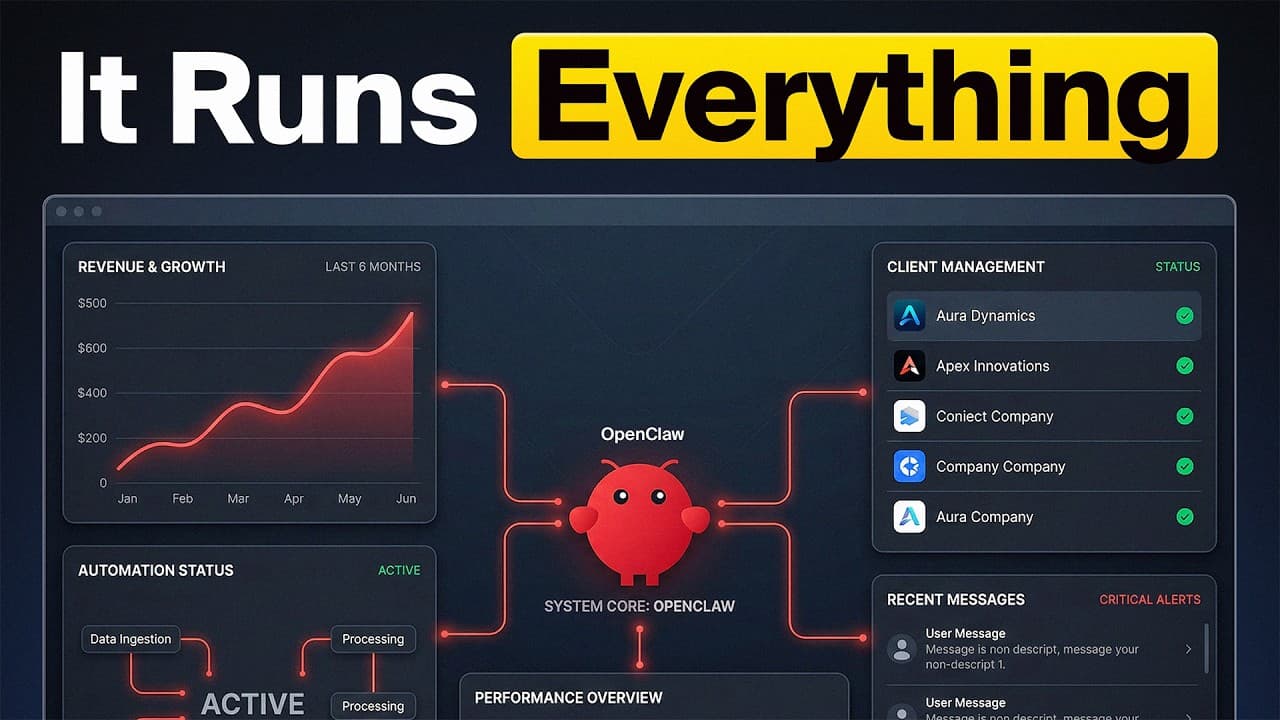 How OpenClaw Runs My $250K/month Agency