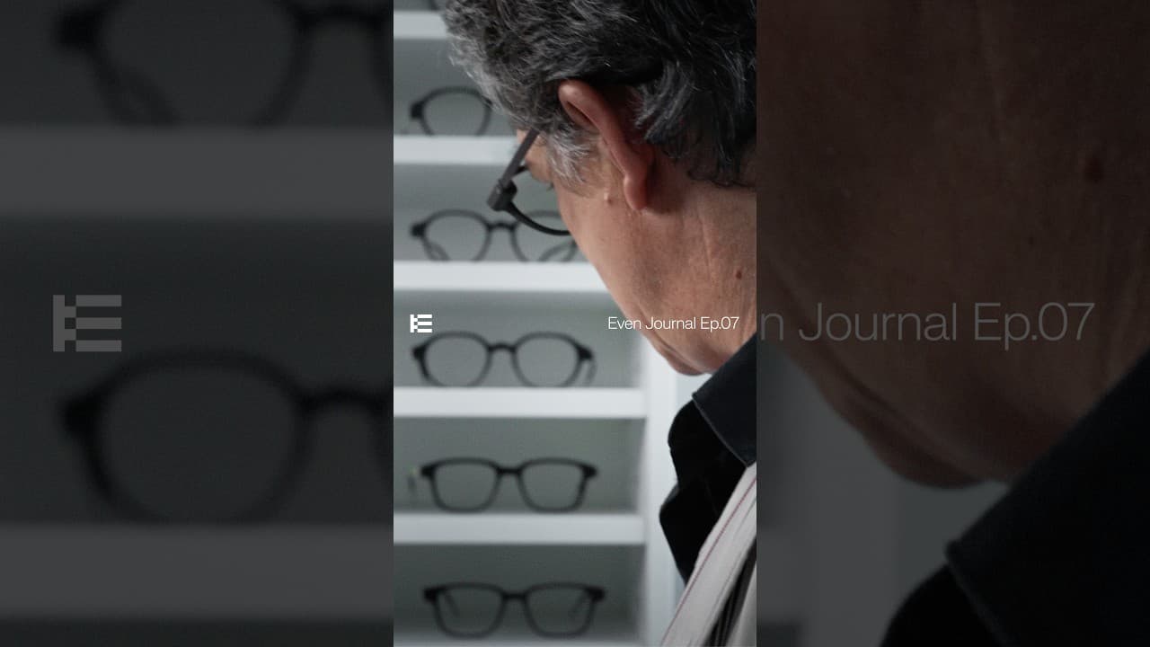 Before smart glasses, there were glasses.