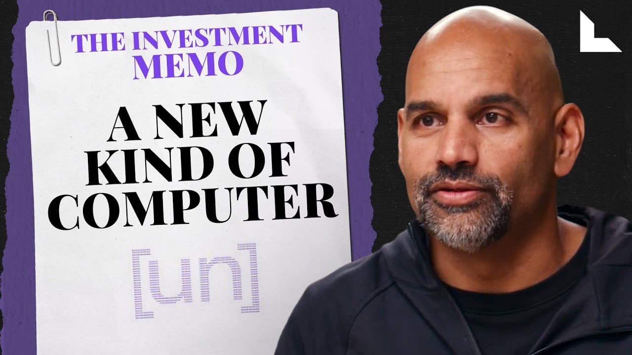 The $475M Bet to Build 1,000x More Efficient Compute | Naveen Rao, Unconventional AI