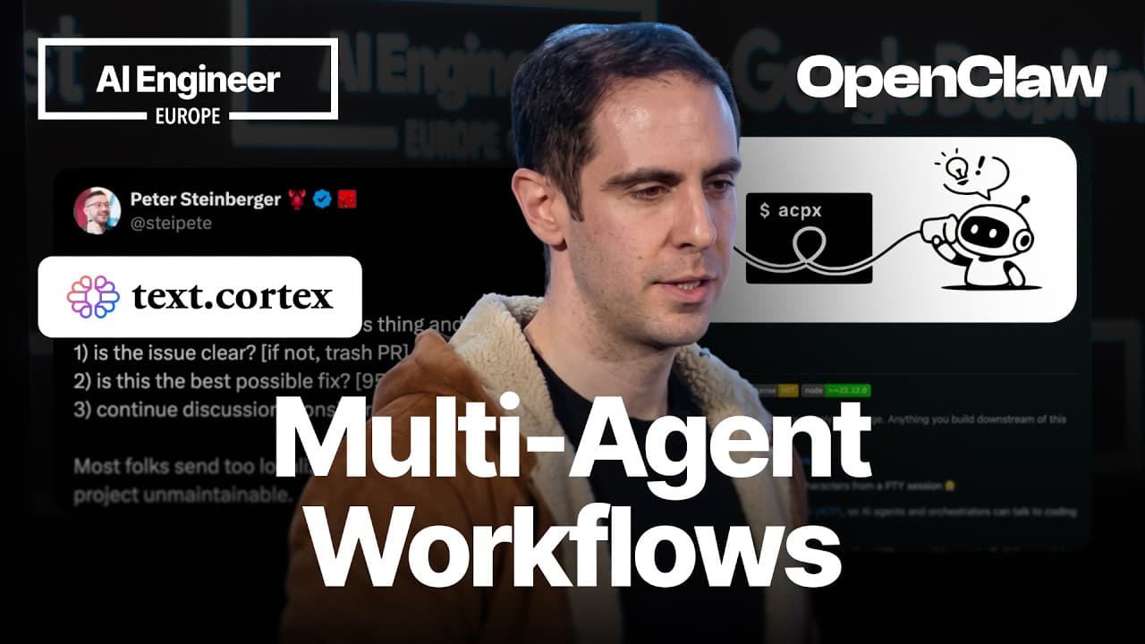 Scaling Agents on Kubernetes with acpx and ACP — Onur Solmaz, OpenClaw