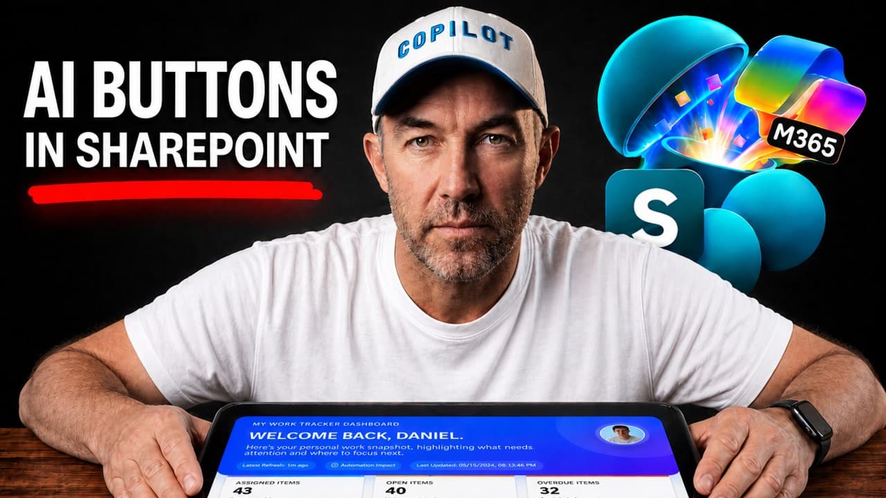 Contextual Buttons in SharePoint: Copilot Personalizes Every Click