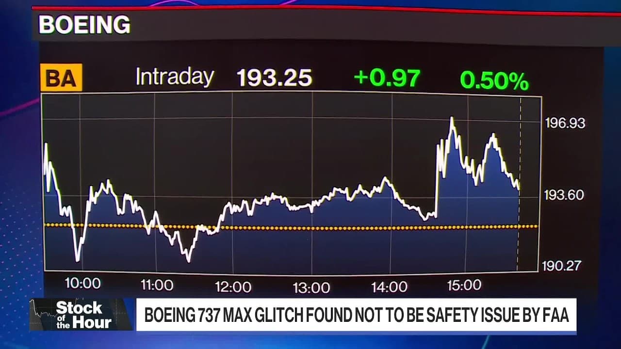FAA Says Boeing 737 Max Computer Glitch Is Not Safety Issue
