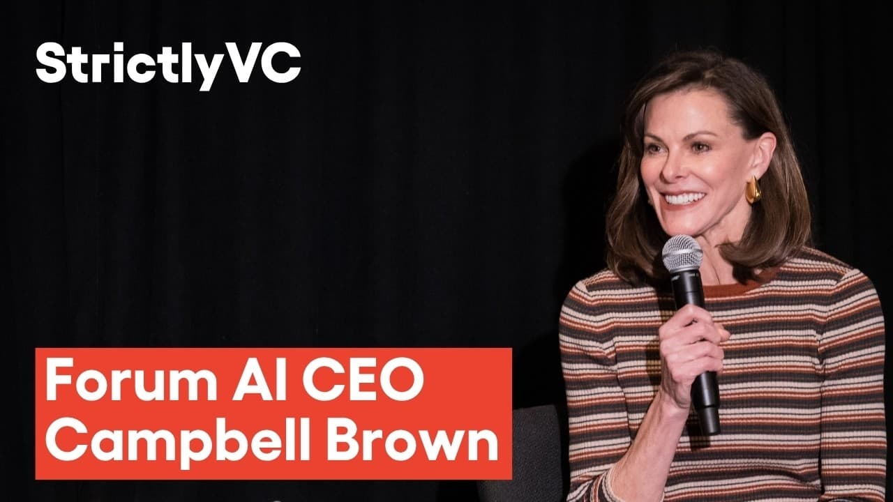 Campbell Brown on Going From Anchor to Facebook to Founding Forum AI | StrictlyVC