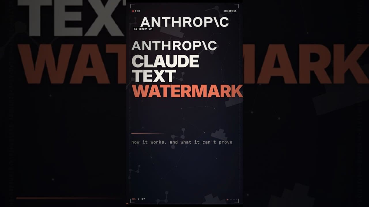 Claude’s New Text Watermark: Real Accountability or Security Theater?