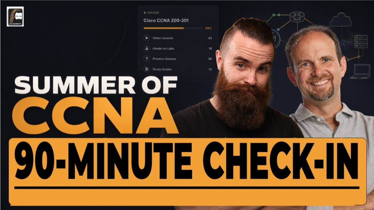 Certification Questions | LIVE AMA | Summer of CCNA