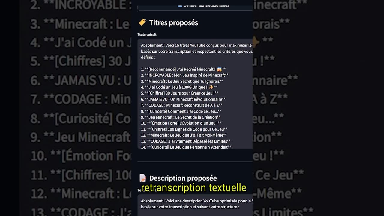 ✨ J'ai automatisé ma création de contenu en me codant cette application..✨