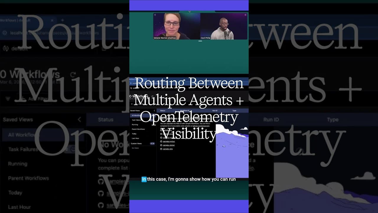 Multi-Agent Routing + Agents in Workflows (.NET + Temporal) What We Didn't Show Live