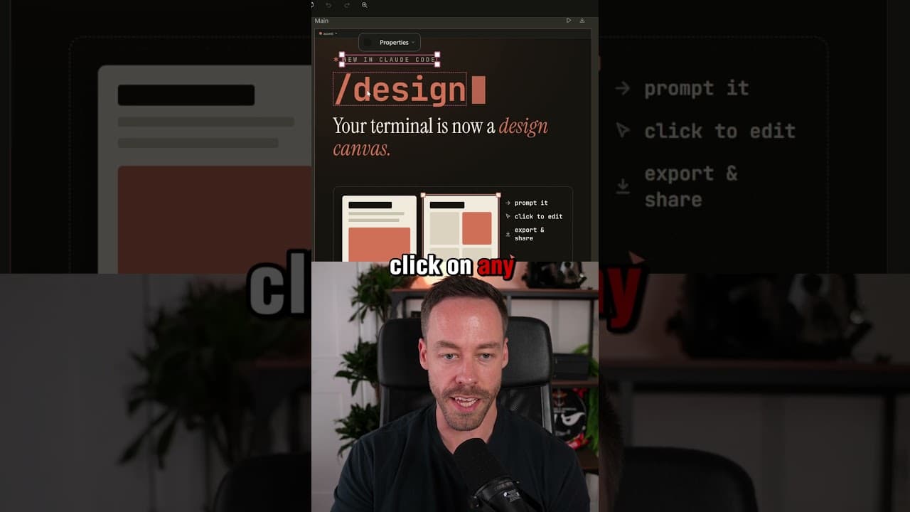 Claude Code Just Got A HUGE Design Tool Upgrade