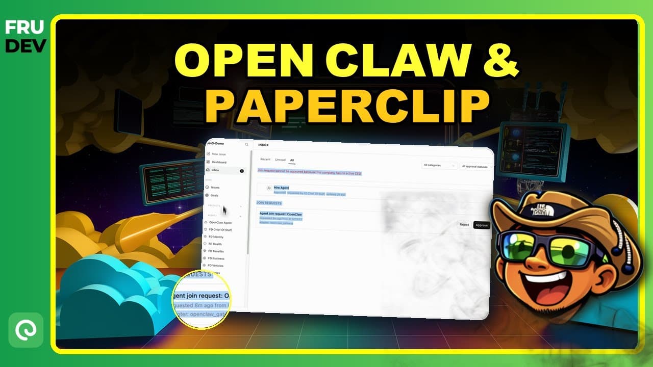 Open Claw & Paperclip for Agent Fleet Management 🚀 Complete Setup!