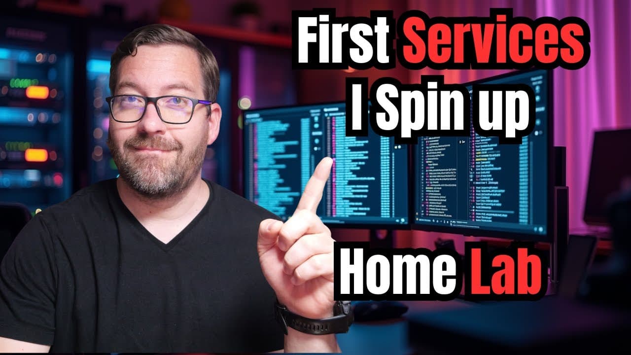 The First Services I Always Spin Up in Any Home Lab