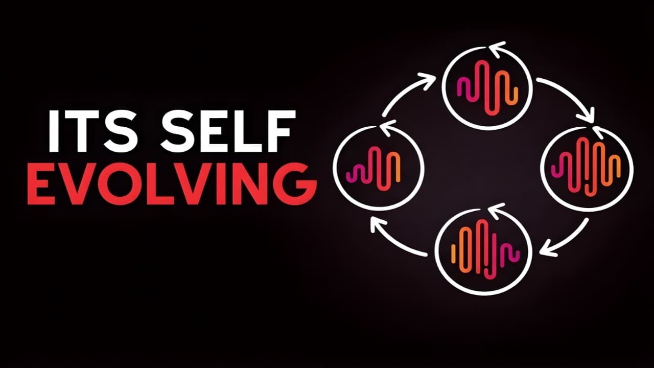 Self-Evolving AI Is Here — And It's Open Weight