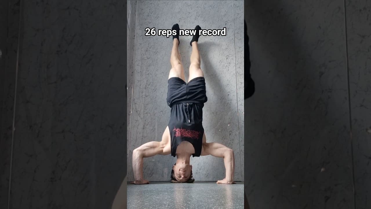 26 handstand pushups for 2026