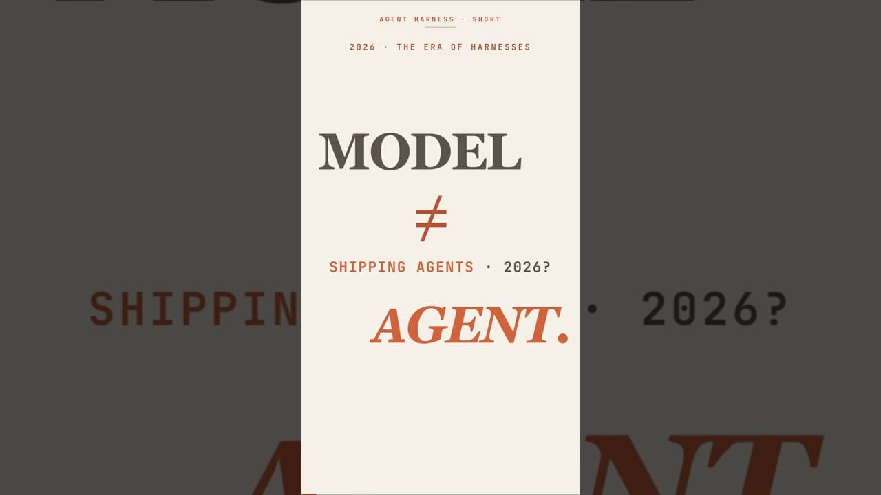 Model vs. Harness: The real AI bottleneck