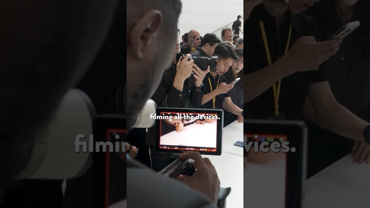 A Day In The Life at The iPhone Event