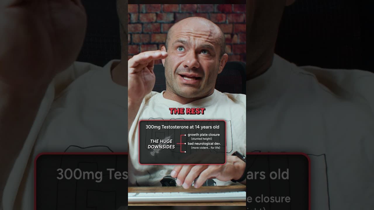 He Took 300mg of Testosterone at 14… BAD NEWS!