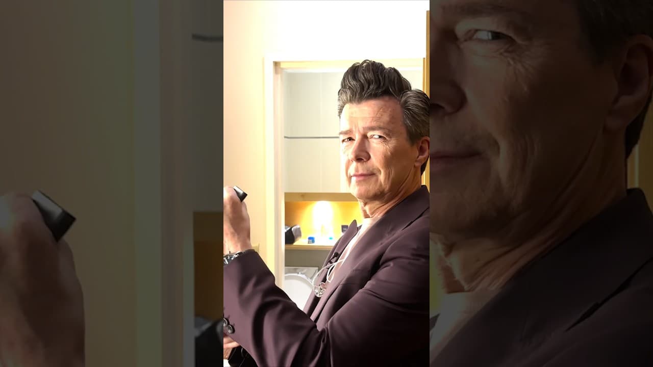 Only the best quiff for Dublin 🇮🇪 Watch the full video on Rick’s channel - Team Rick