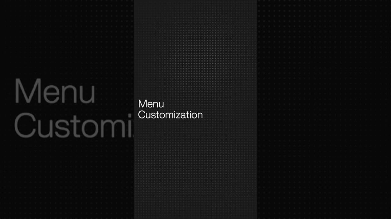 Menu customization now available on Even G2.