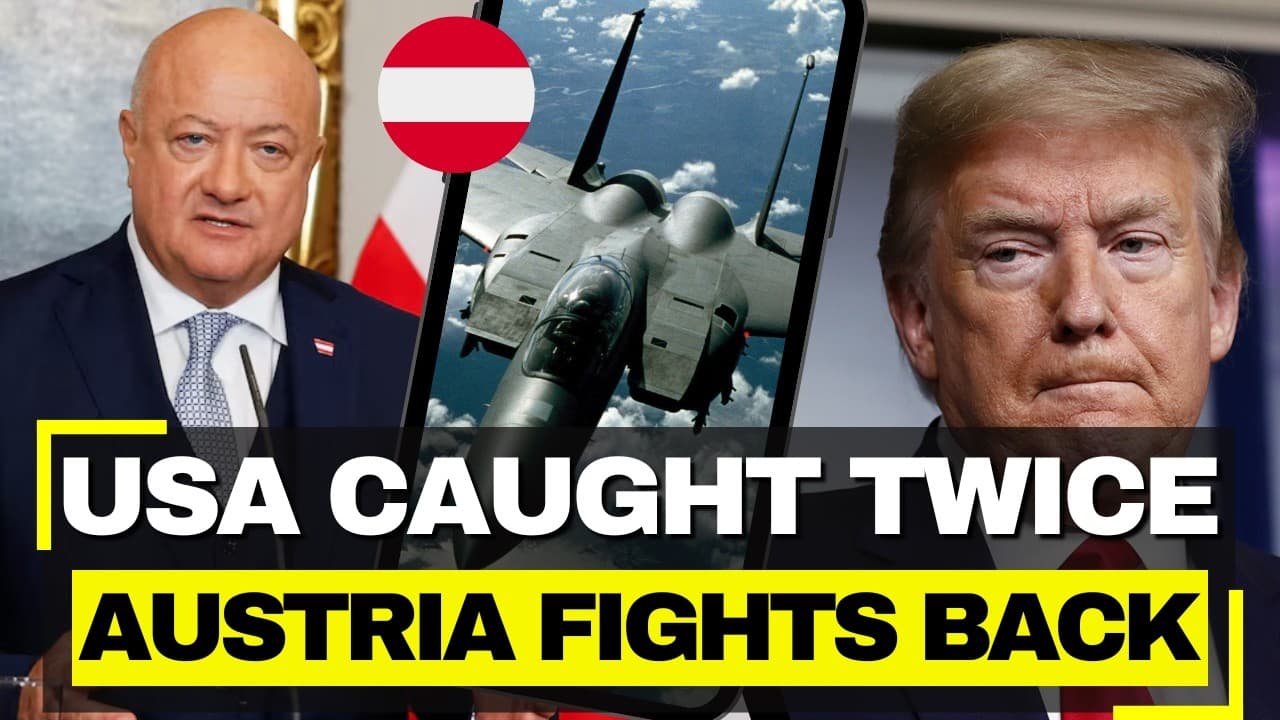 USA CAUGHT Flying SPY Planes over Austria - Austria INTERCEPTS, Fights BACK