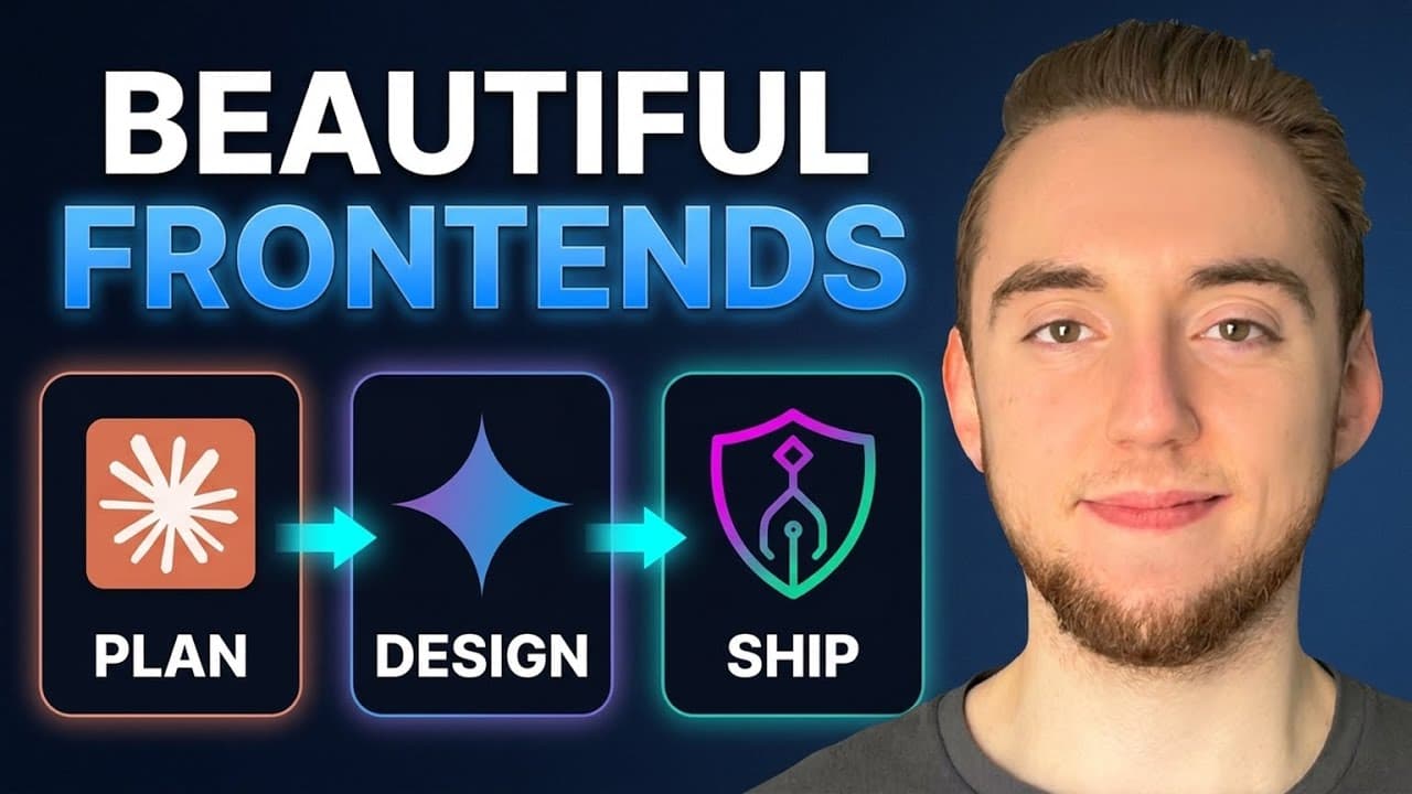 Claude Plans, Gemini Designs: One Workflow for Beautiful Frontends (LIVE)