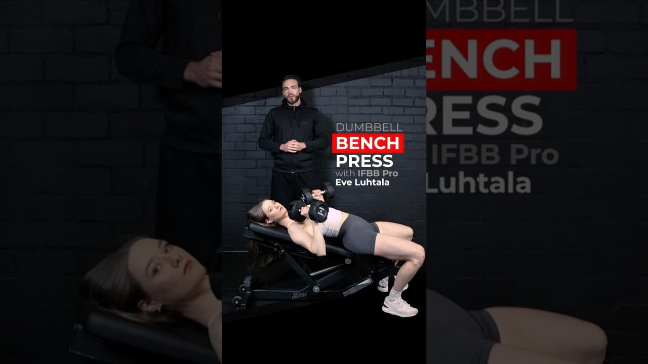 How to perform Dumbbell Bench Press