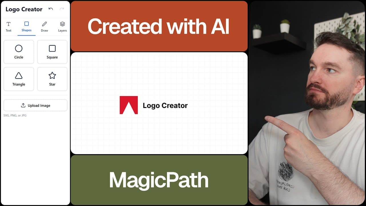 I created my personal logo creator with AI