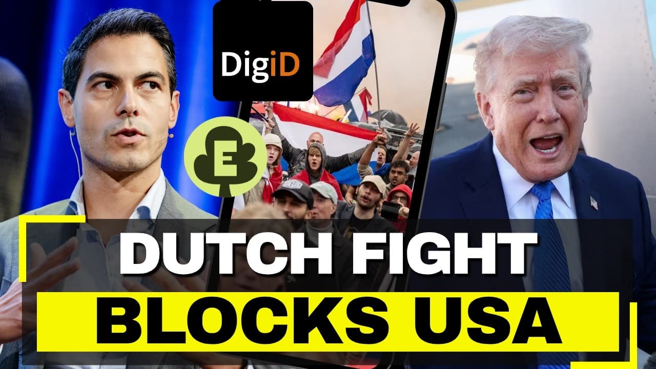 Dutch Citizens BLOCK USA Takeover - 18M Digital IDs Stay in Europe