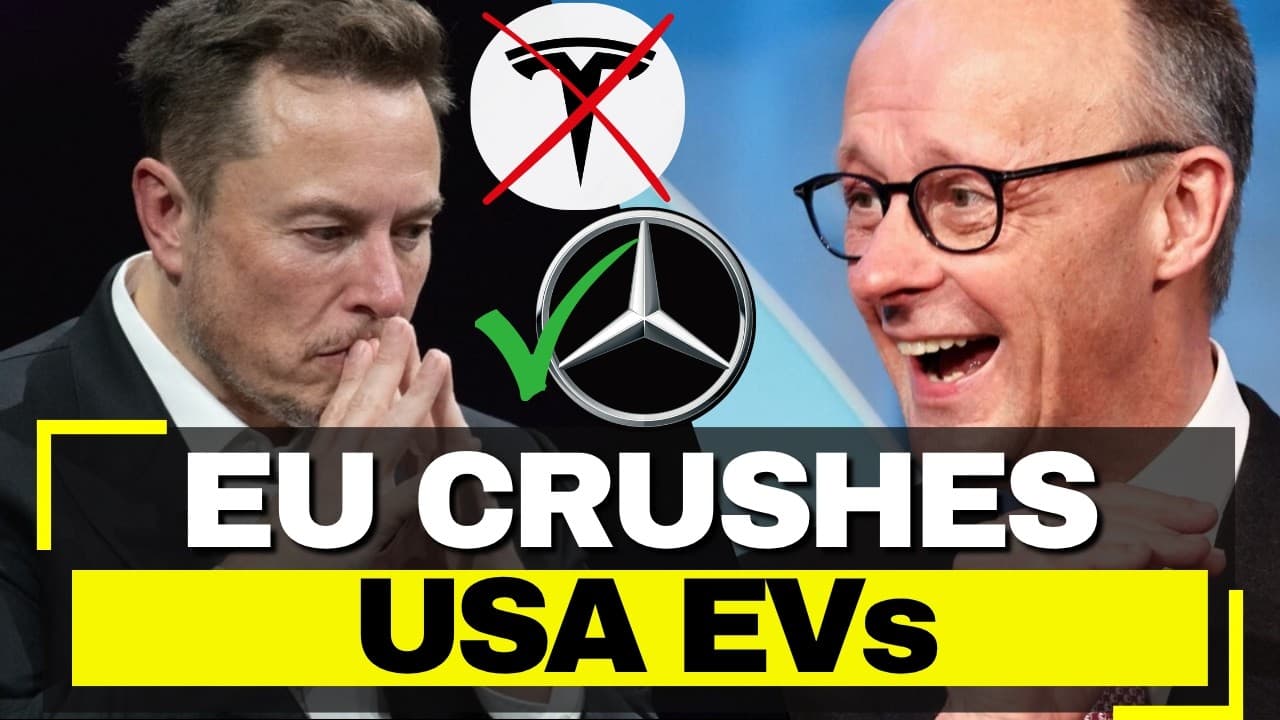 Tesla COLLAPSES in Germany - Dead Last Safety Ranking, European EVs Score 4X BETTER