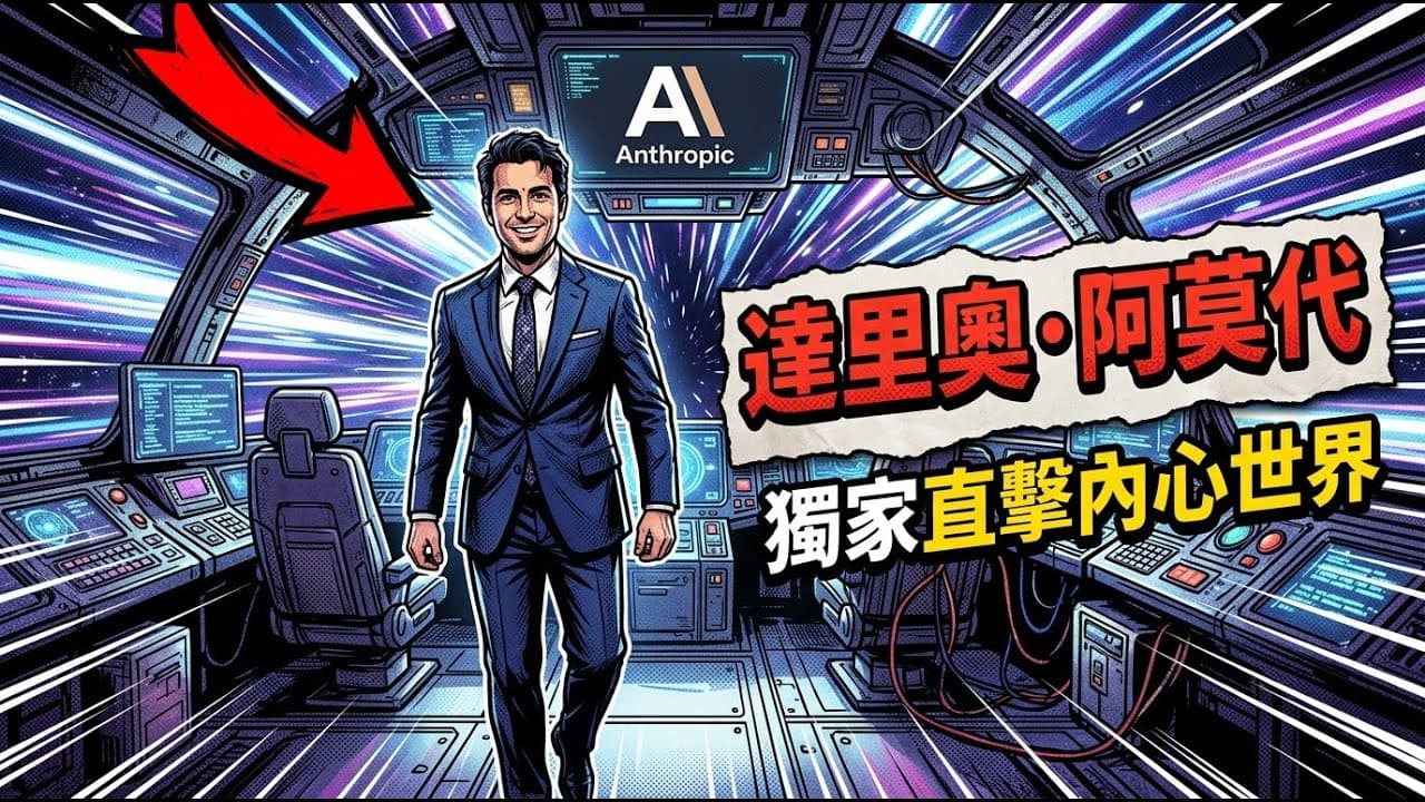 獨家直擊——Anthropic 執行長 Dario Amodei 的內心世界