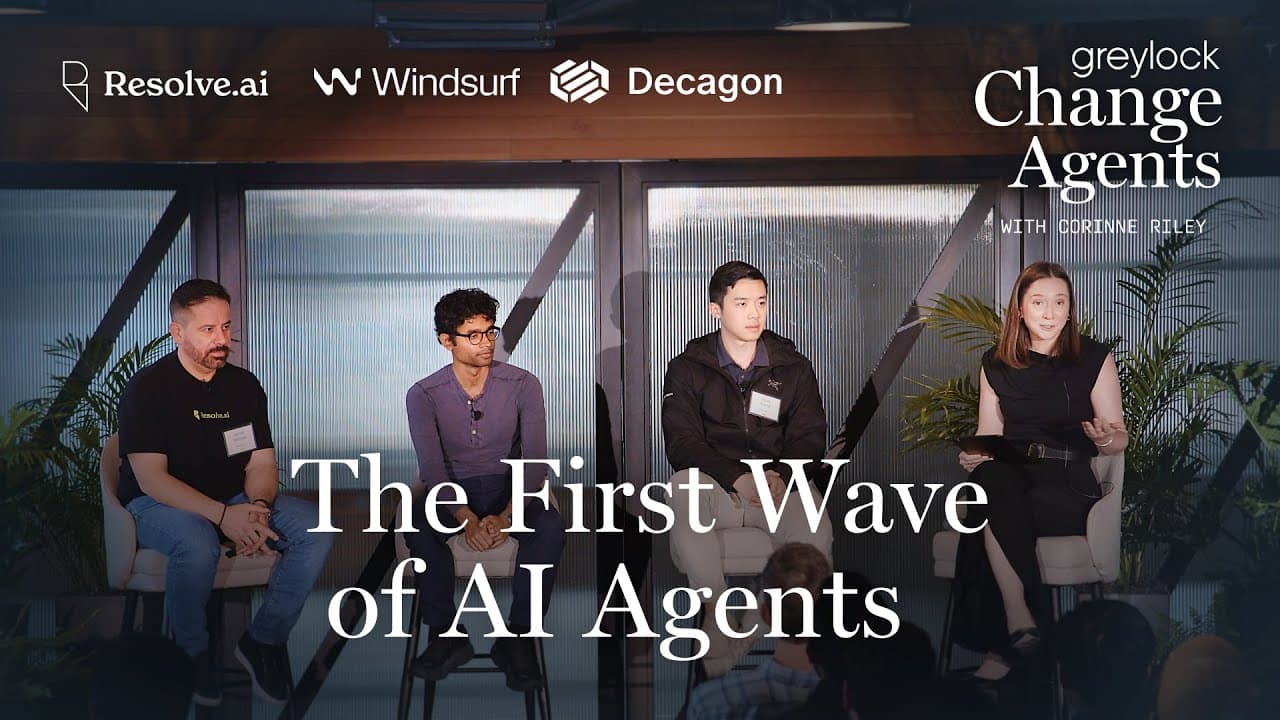 Pioneering Agentic Applications with Decagon, Resolve AI, and Windsurf