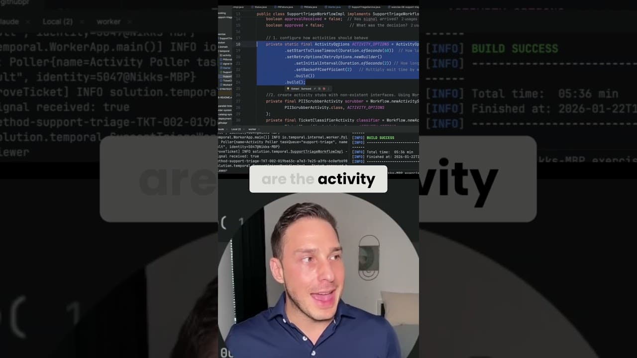The Value of Temporal Activity Options and Workflows