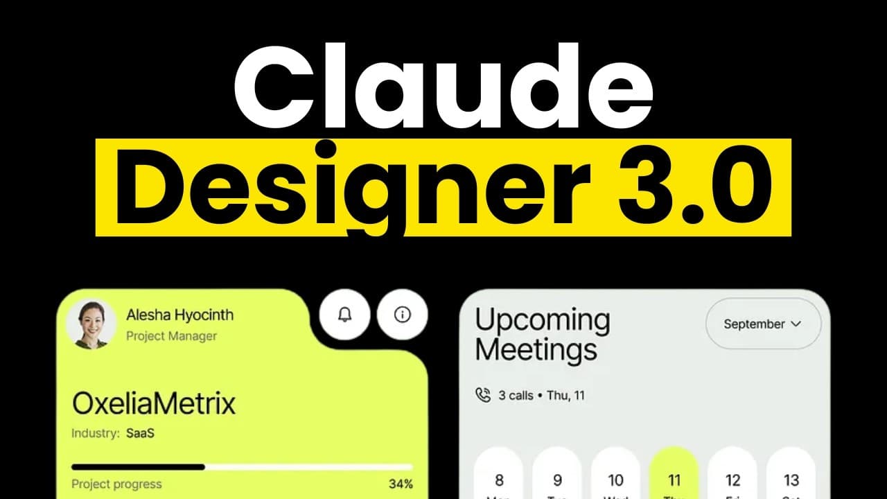 Claude Designer is insane...Ultimate vibe coding UI workflow
