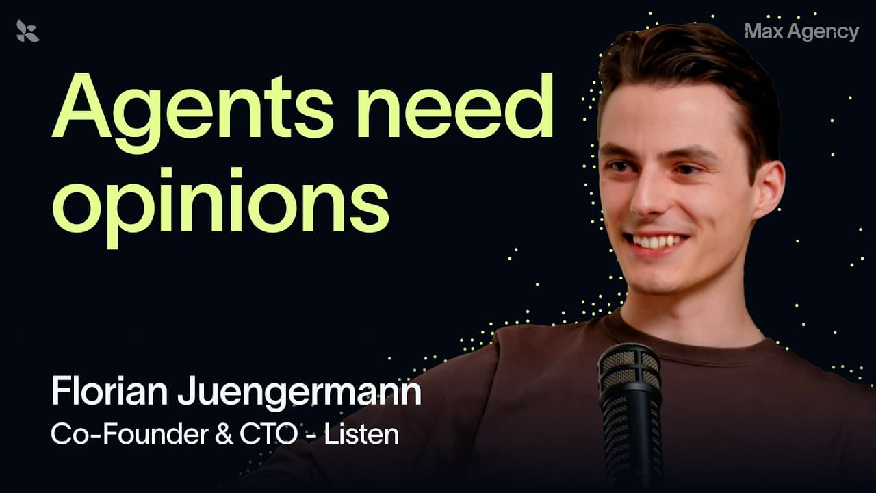 How Listen builds AI Agents that review their own work | Florian Juengermann, CTO