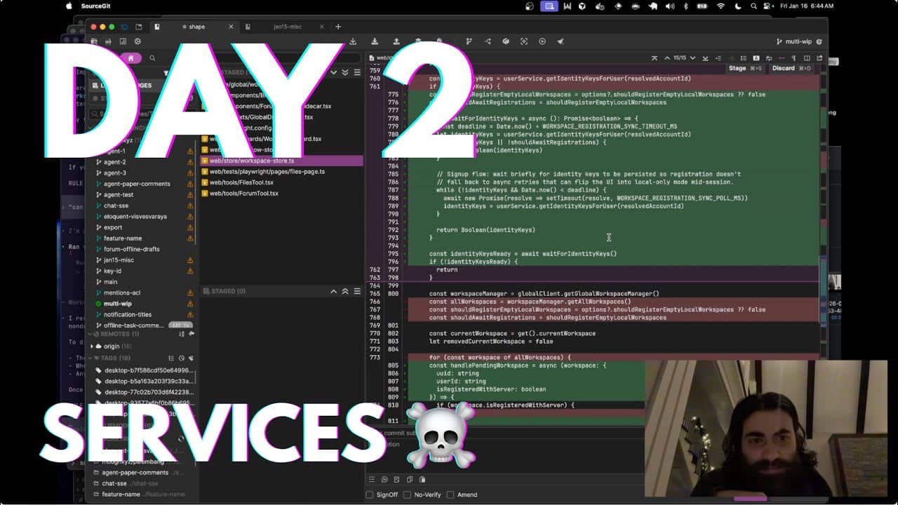 Services are a codesmell - Shape Devlog - Day 2