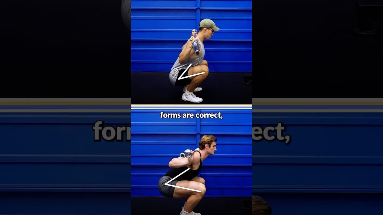 Why Does He Squat Like That? 🤔