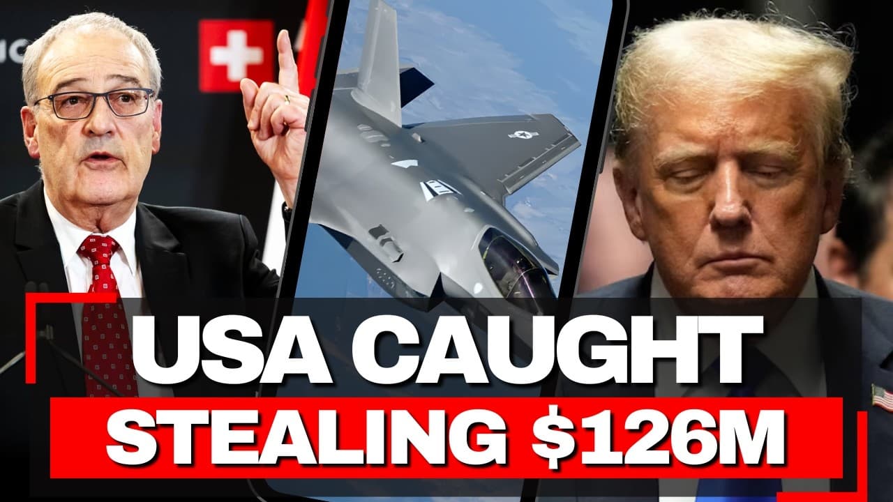 USA Tried to STEAL $126M From Switzerland - Got Caught, Swiss Ditch US Weapons for Europe