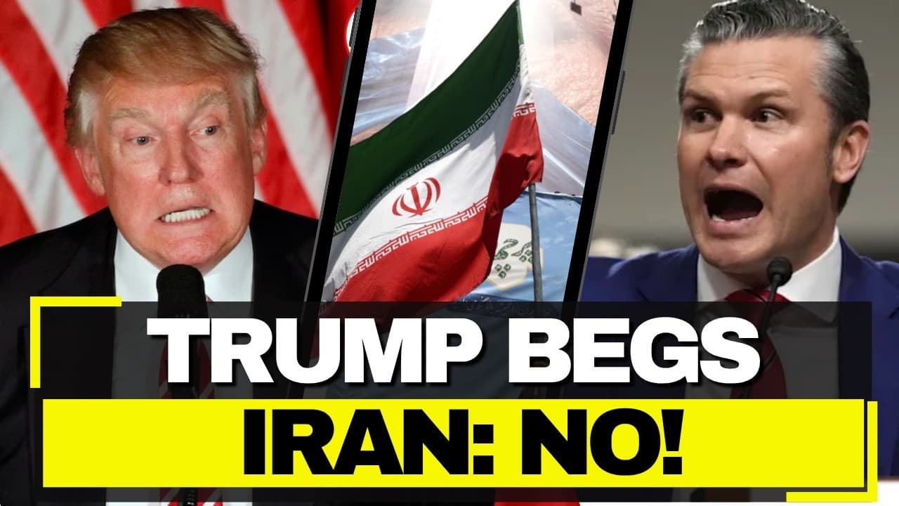 DESPERATE USA BEGS Iran for Deal - Iran Suspends Talks, Bombs Fall Anyway