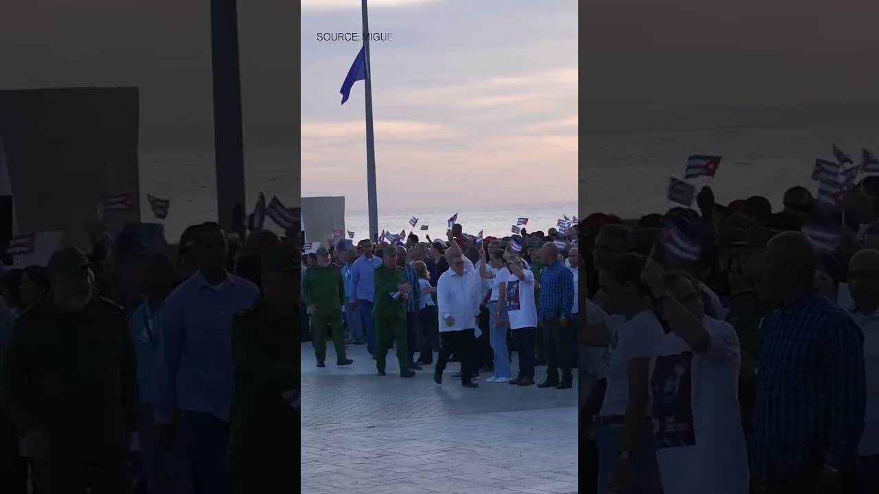 Cubans Protest Raúl Castro Indictment at US Embassy in Havana