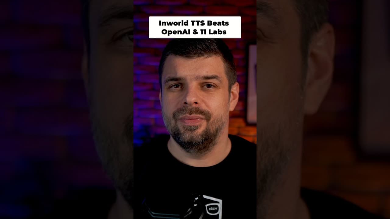 Inworld TTS CRUSHES AI Speech Leaderboard, Beats OpenAI & ElevenLabs! #texttospeech #angular