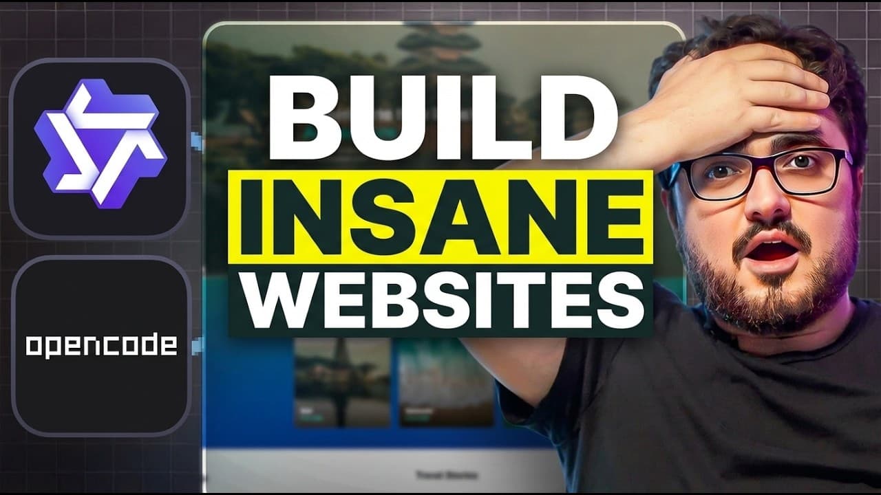 OpenCode + Qwen 3.6 PRO = INSANE Coding for FREE