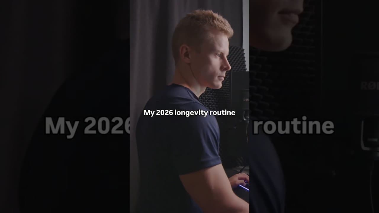 My New Longevity Routine for 2026