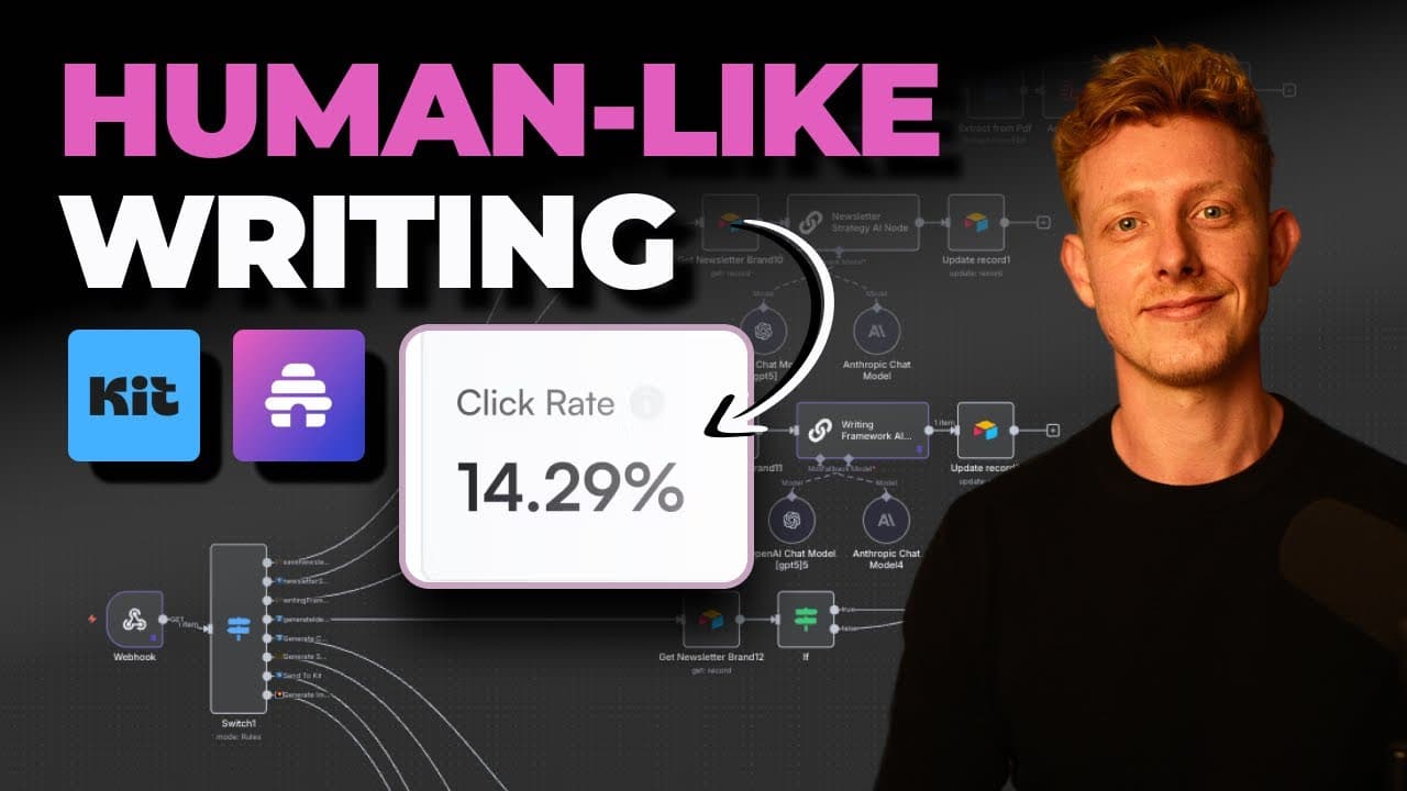 I Automated a Newsletter Agency with 1 AI System (no-code)