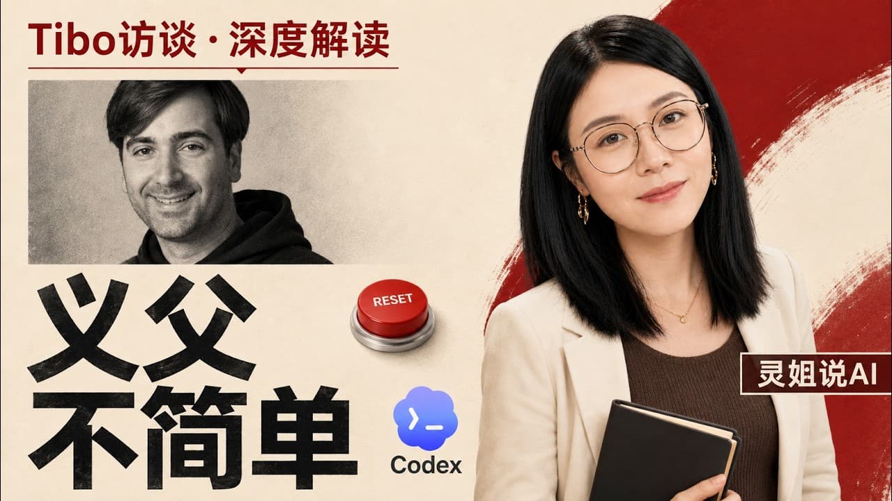 Codex用户为什么叫他「义父」？Tibo的重置按钮，只是开始 ｜ 44分钟访谈深度解读