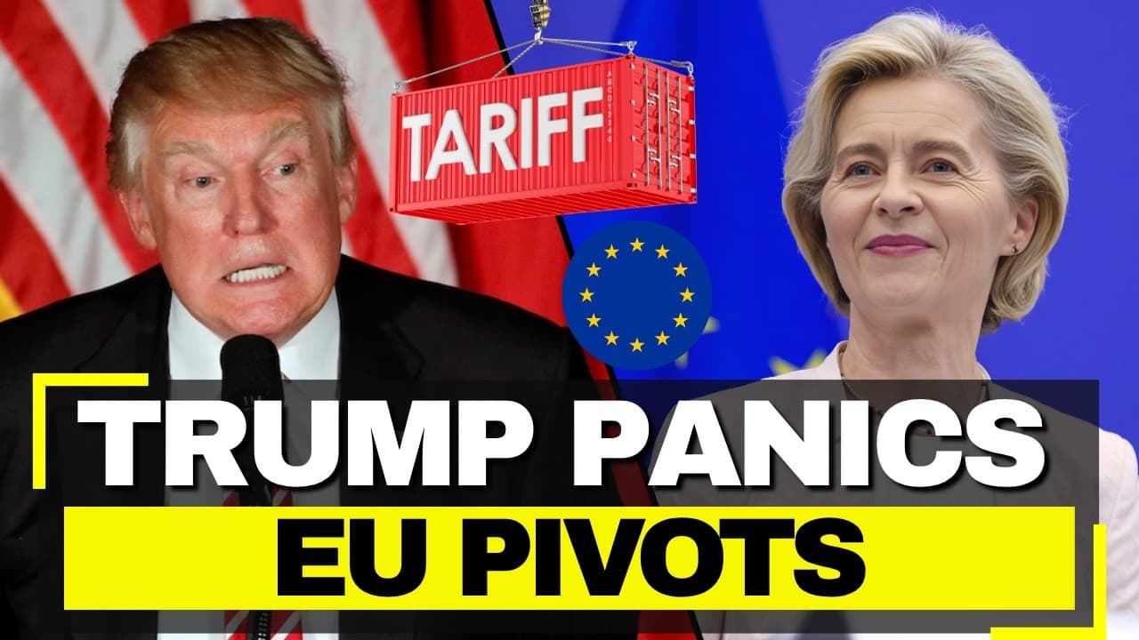 Europe TRICKS Trump With Trade Agreement - Signs It, Builds €2T European Systems Instead