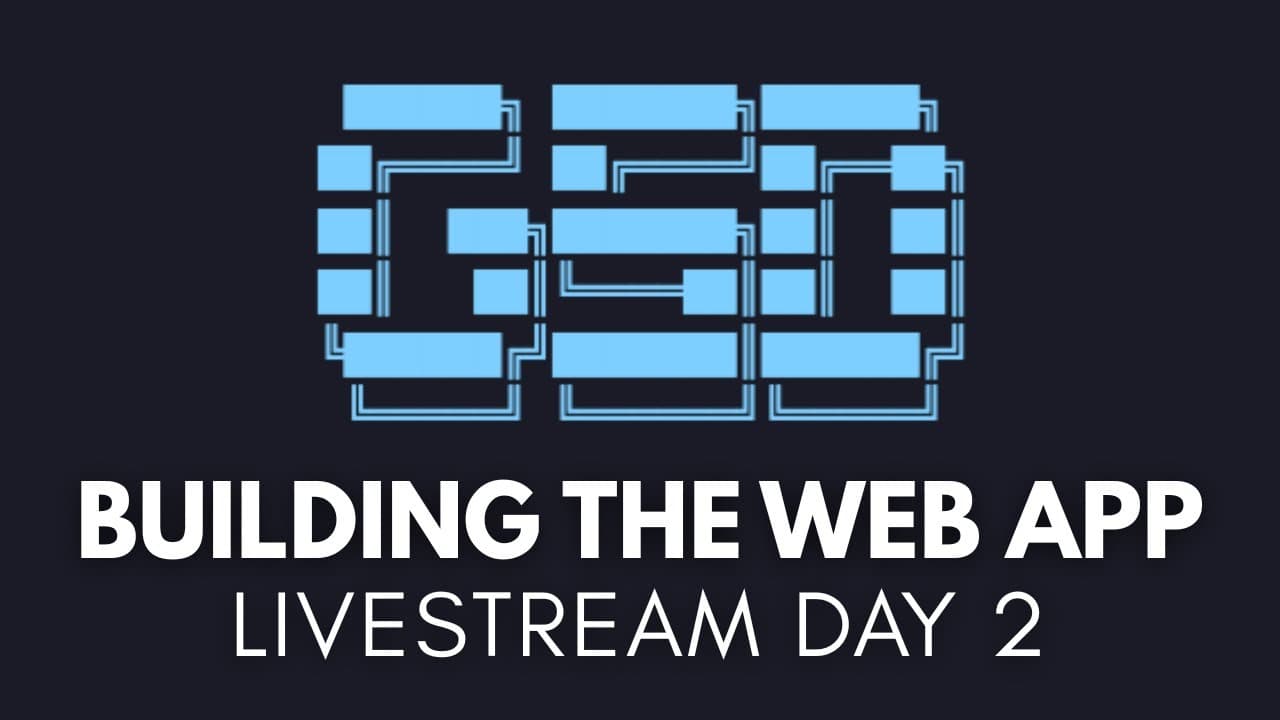 GSD: Building the Web App Day 2