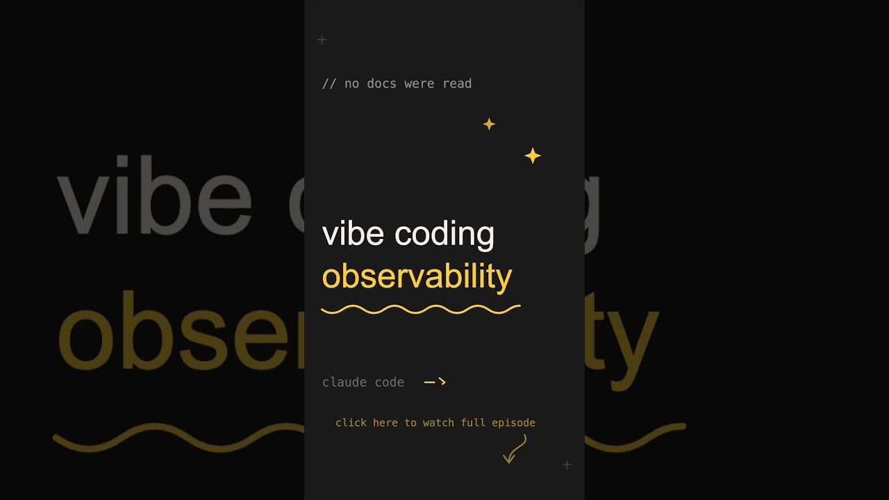 Let Claude Code add observability to your agent