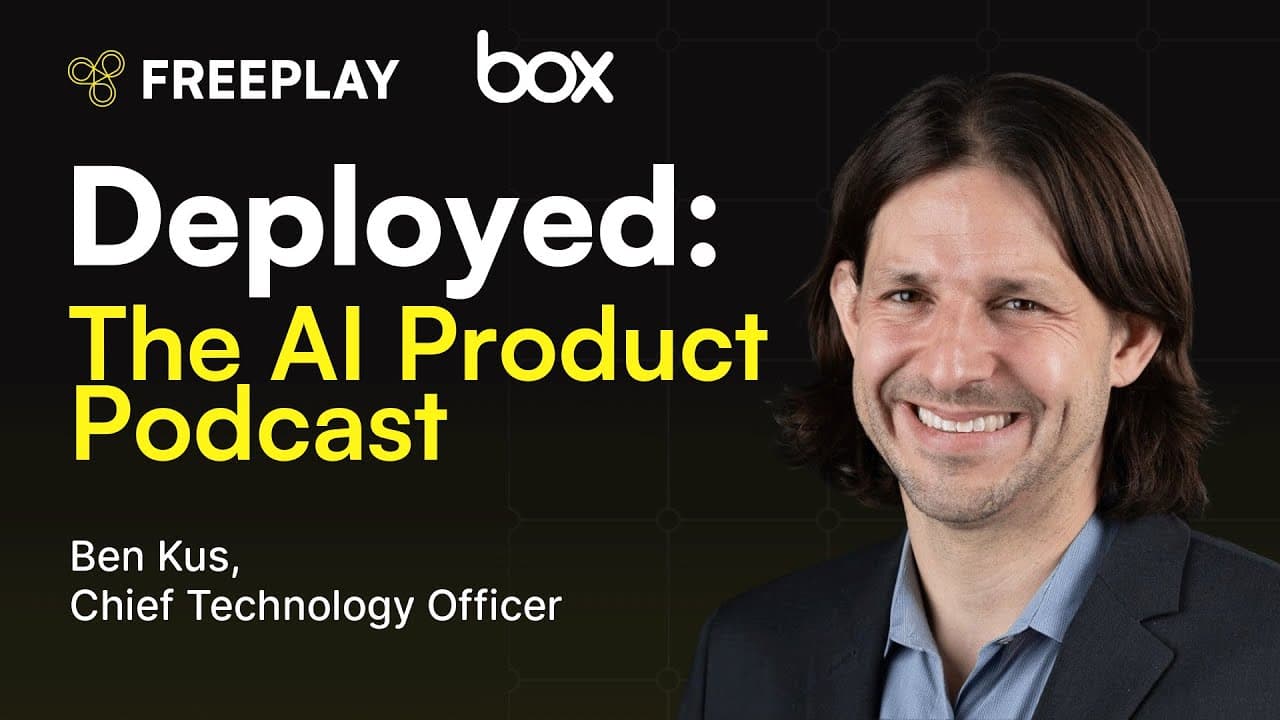 Building Box's AI Platform: Enterprise Lessons in Scaling LLMs | Ben Kus, CTO of Box